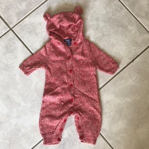 *LAST CALL* GAP Bear war hoodie onesie